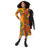 Theatre Lights Long Sleeve Midi Dress