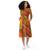 Theatre Lights Long Sleeve Midi Dress - Image 2