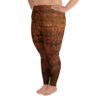Copper Memories Plus Size Leggings - Image 3