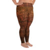 Copper Memories Plus Size Leggings - Image 4