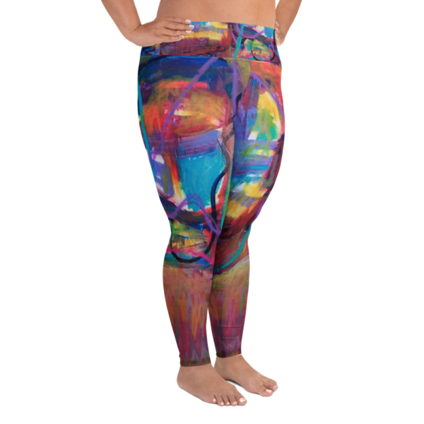 Happy Gossip Plus Size Leggings - Image 4