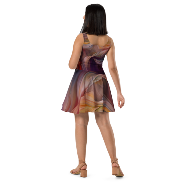 Flowing Into Delight Skater Dress - Image 3