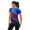 Bursting With Color Women's Athletic T-shirt - Image 3