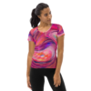 Swirling with Joy Women's Athletic T-shirt - Image 4