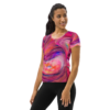 Swirling with Joy Women's Athletic T-shirt