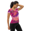 Swirling with Joy Women's Athletic T-shirt - Image 2