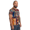 Windows in Santa Fe Men's Athletic T-shirt - Image 4