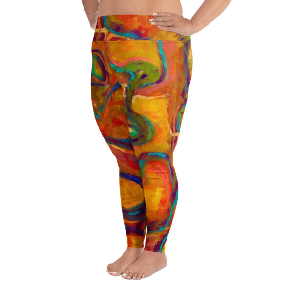 Theatre Lights Plus Size Leggings - Image 3