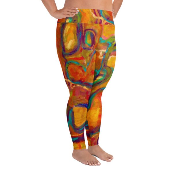 Theatre Lights Plus Size Leggings - Image 4