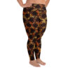 In A Circle Mood Plus Size Leggings - Image 4