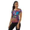 Happy Gossip Women's Athletic T-shirt