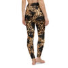 Golden Musical Circles Yoga Leggings - Image 2