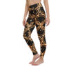Golden Musical Circles Yoga Leggings - Image 3