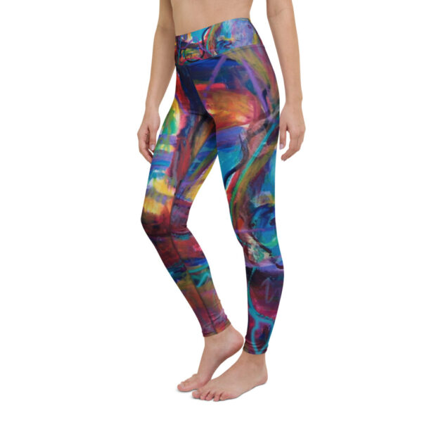Happy Gossip Yoga Leggings - Image 3