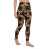 Golden Musical Circles Yoga Leggings - Image 4