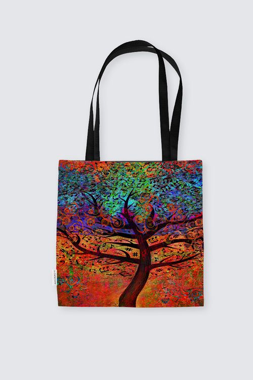 Woodwind Song Maxime Canvas Tote Bag 1 Woodwind Song Maxime Canvas Tote Bag