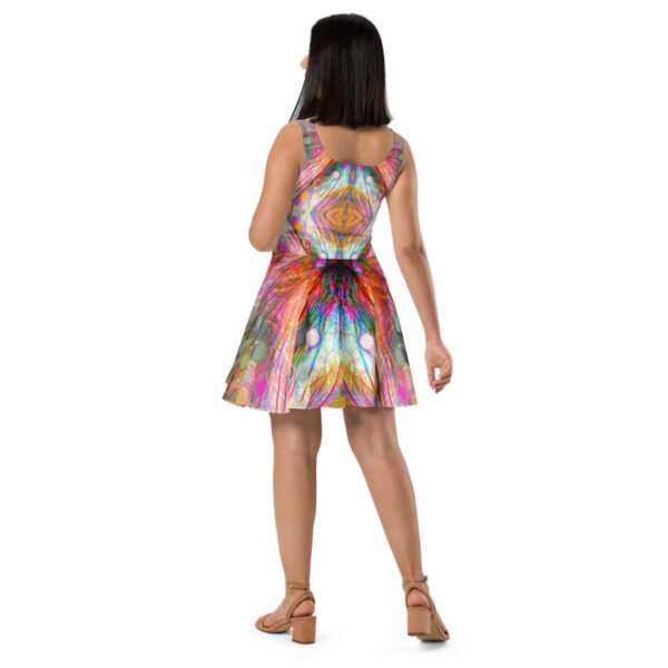 Love Cascading Skater Dress