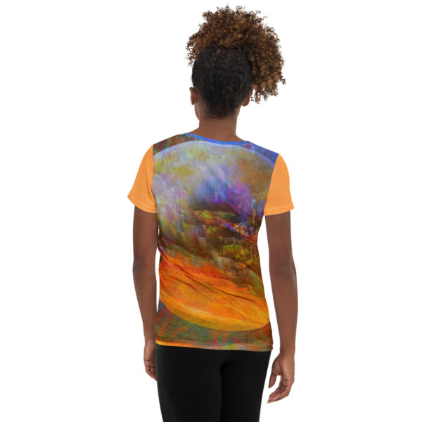Moon of Dreams Women's Athletic T-shirt - Image 3