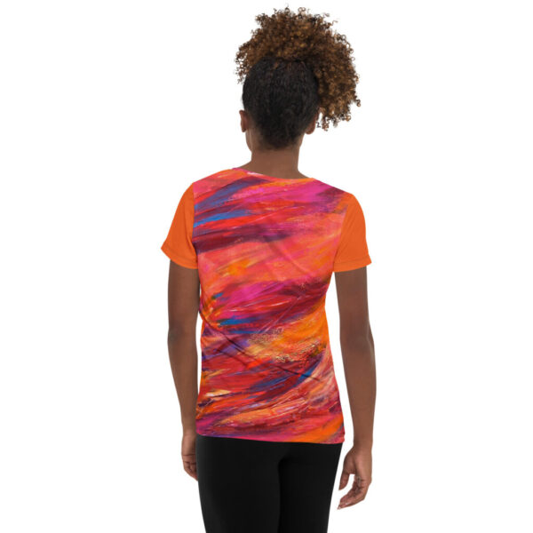 Colorful Passages Women's Athletic T-shirt - Image 2
