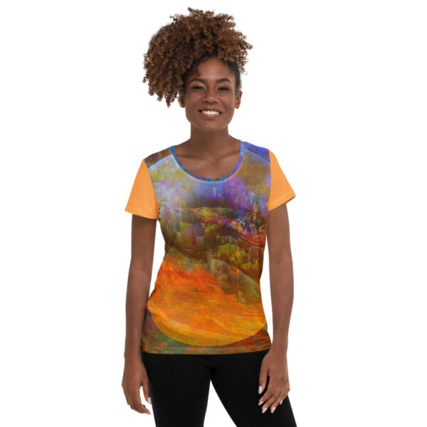Moon of Dreams Women's Athletic T-shirt