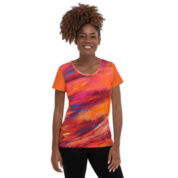 Colorful Passages Women's Athletic T-shirt