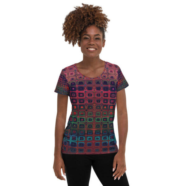 Shades of Connection Women's Athletic T-shirt