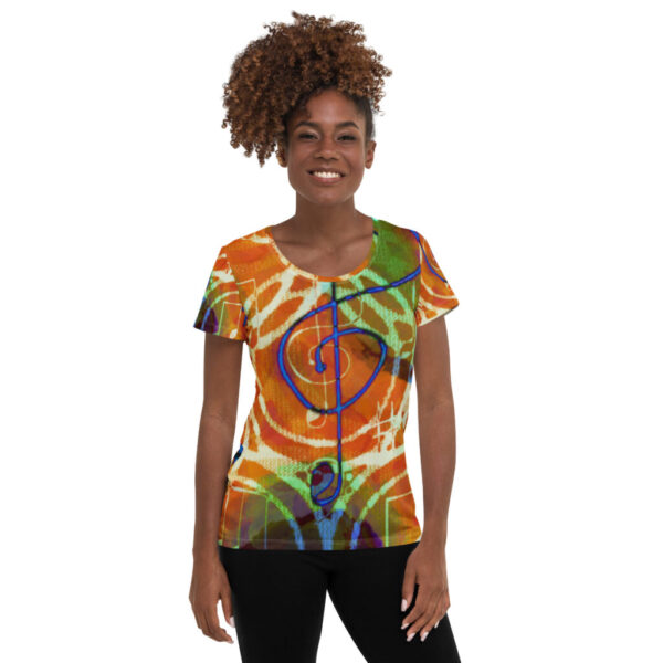 The Note Has It Women's Athletic T-shirt