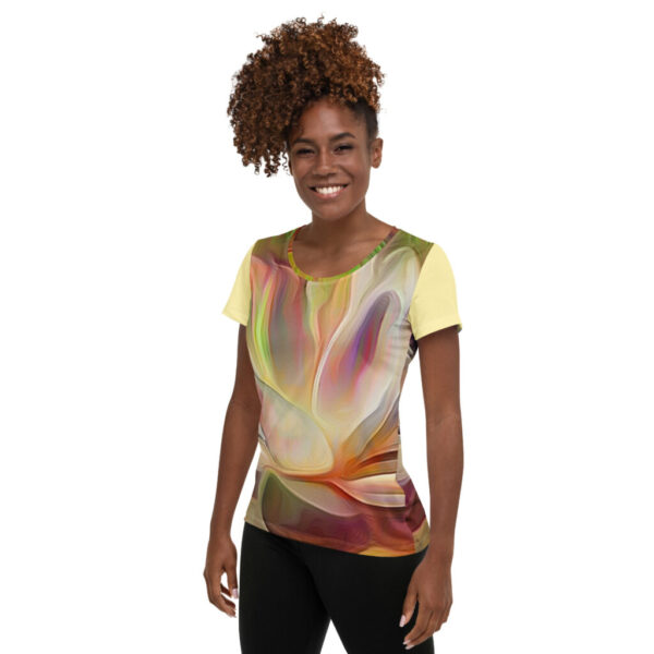 Awakening Women's Athletic T-shirt - Image 2