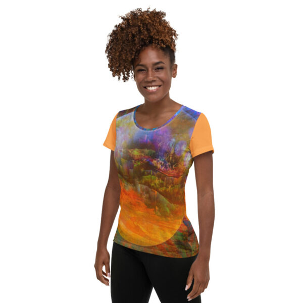 Moon of Dreams Women's Athletic T-shirt