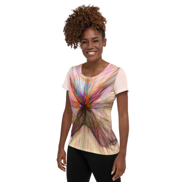 My Special Angel Women's Athletic T-shirt - Image 2