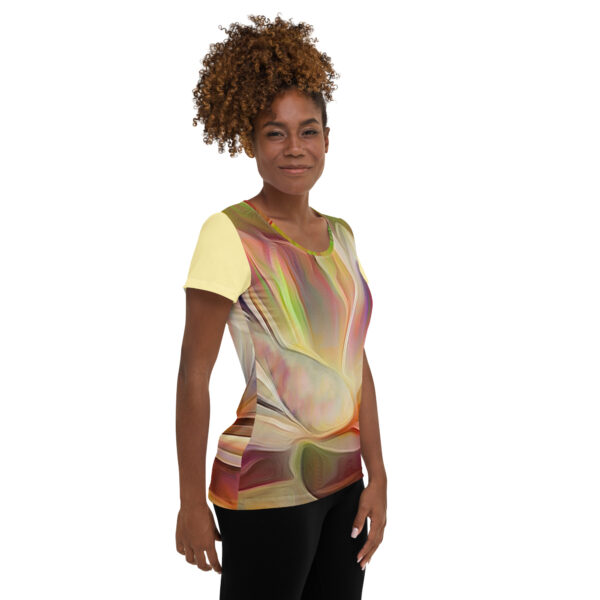 Awakening Women's Athletic T-shirt - Image 4