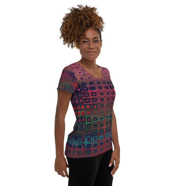 Shades of Connection Women's Athletic T-shirt - Image 3