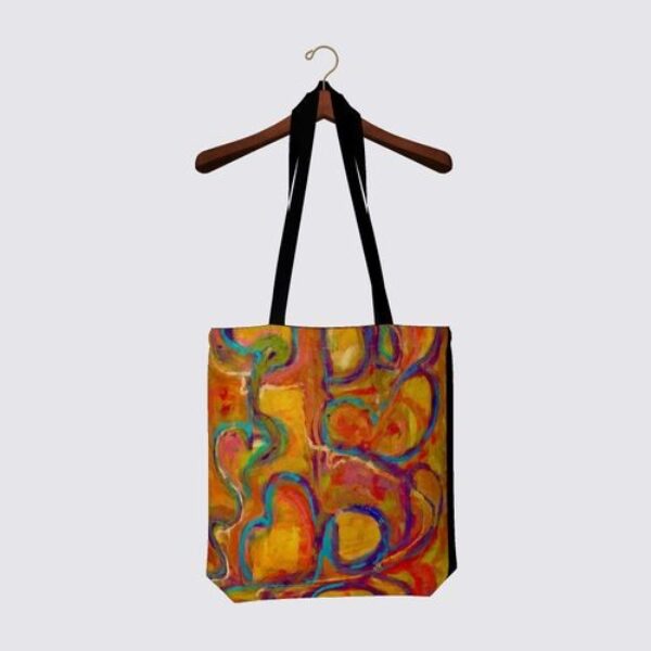 Theatre Lights Scuba Tote Bag