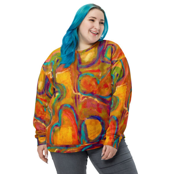 Theatre Lights Brushstroke Unisex Sweatshirt