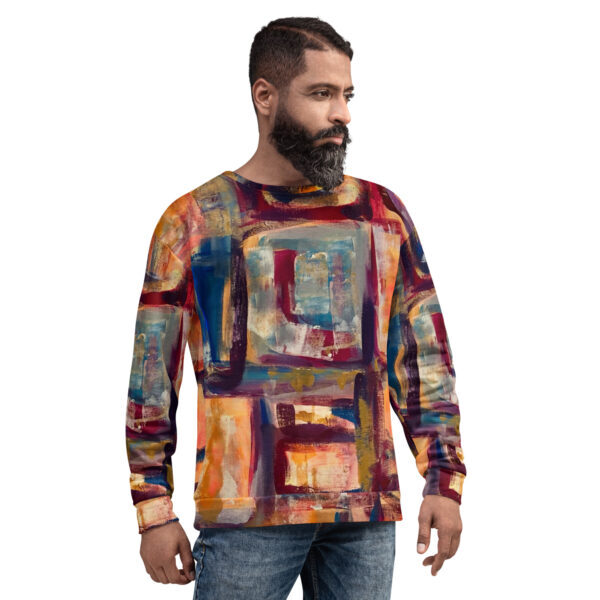 Windows of Santa Fe Brushstroke Unisex Sweatshirt