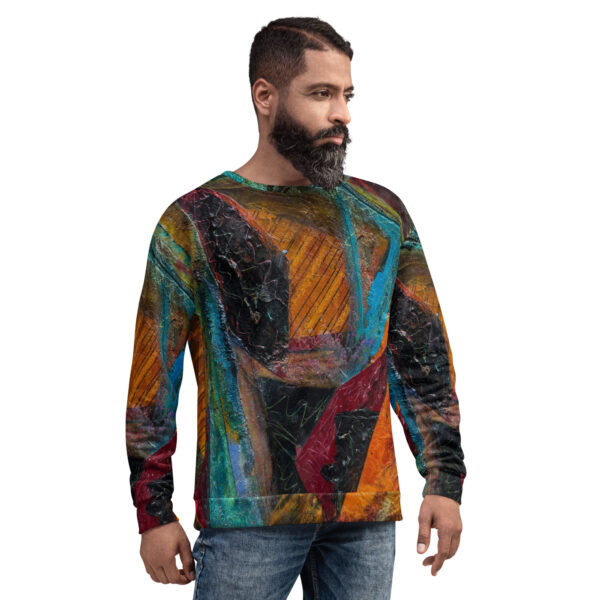 Which Direction Brushstroke Unisex Sweatshirt